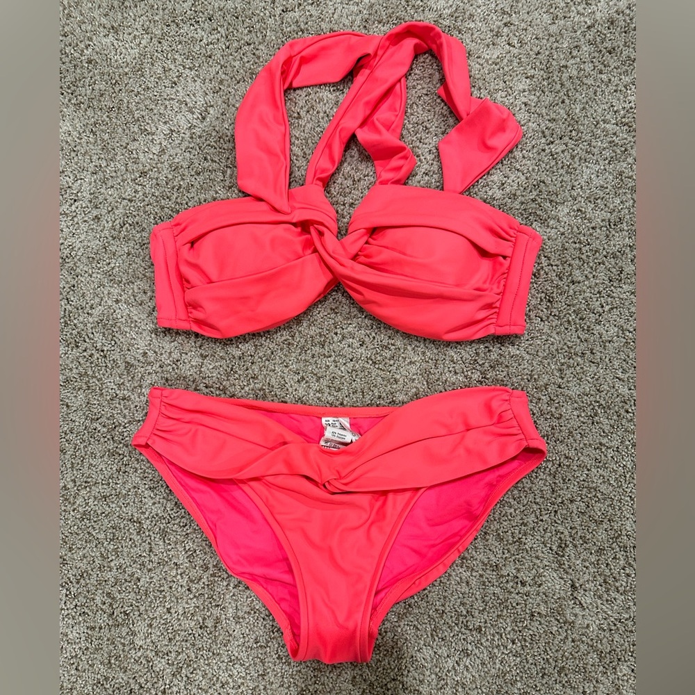 Seafolly pink bikini